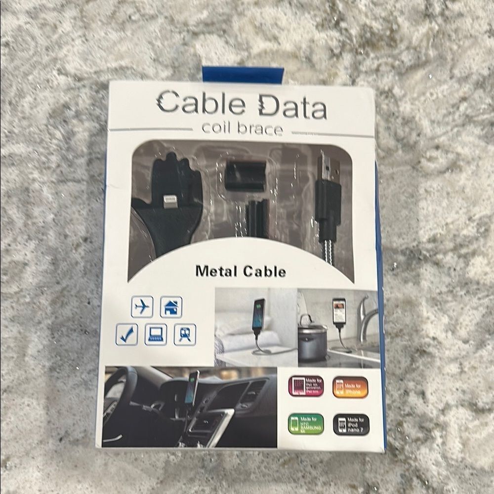 ✨ Metal Cable Charger for iPhone